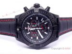 Replica Breitling Watch: Chronometre Certifie 1000m Black & Red Chronograph